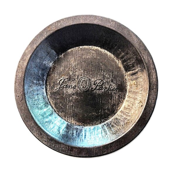 Vintage JANE PARKER Pie Tin / Tart Pan ~ Small:  8" OD / 6.75" ID x 1" Deep - Picture 5 of 5